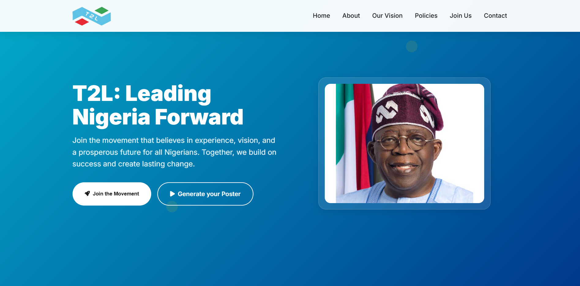Tinubu To Lead